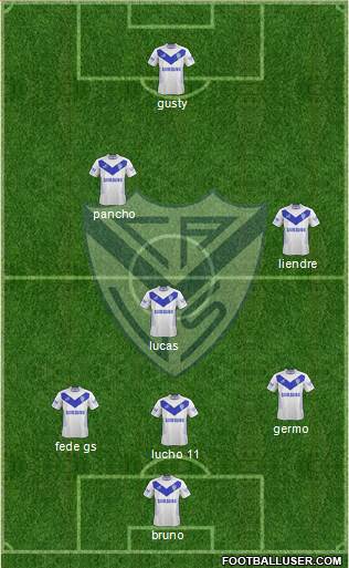 Vélez Sarsfield Formation 2014