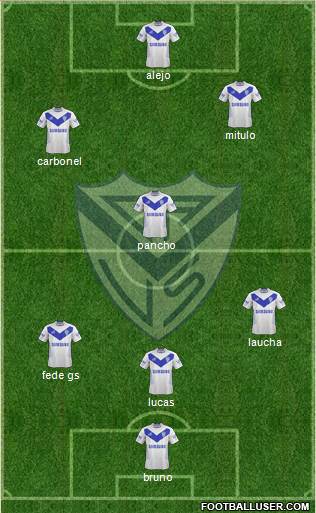 Vélez Sarsfield Formation 2014