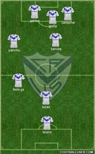 Vélez Sarsfield Formation 2014