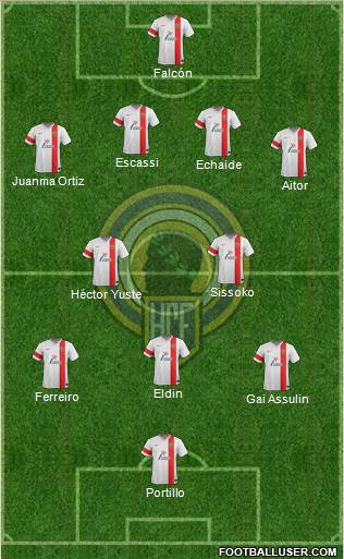 Hércules C.F., S.A.D. Formation 2014