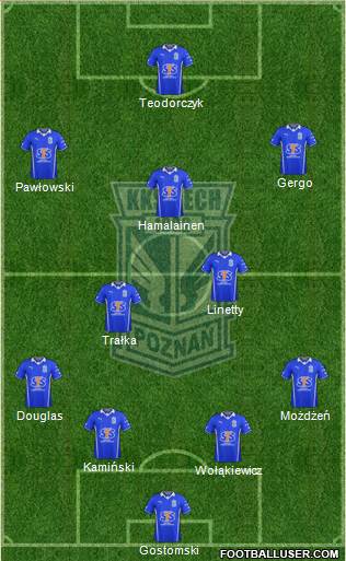 Lech Poznan Formation 2014