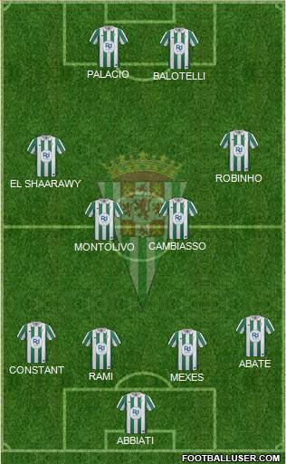 Córdoba C.F., S.A.D. Formation 2014