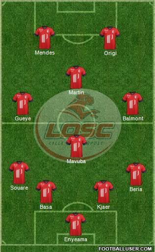 LOSC Lille Métropole Formation 2014