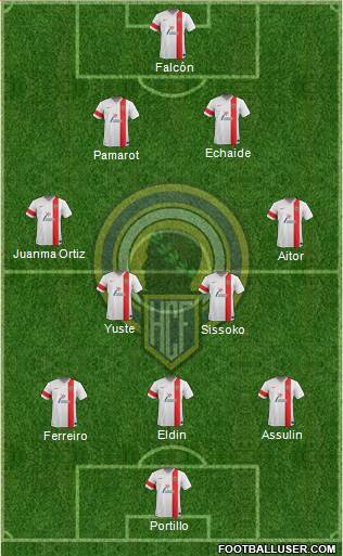 Hércules C.F., S.A.D. Formation 2014