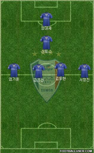 Suwon Samsung Blue Wings Formation 2014