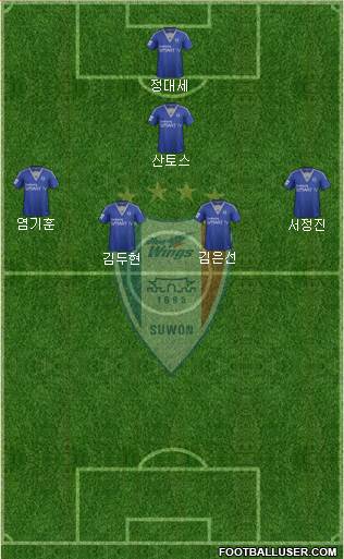 Suwon Samsung Blue Wings Formation 2014