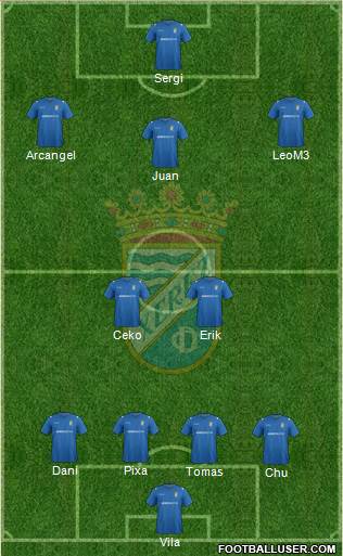 Xerez C.D., S.A.D. Formation 2014