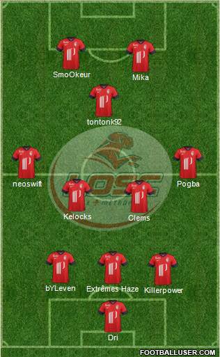 LOSC Lille Métropole Formation 2014