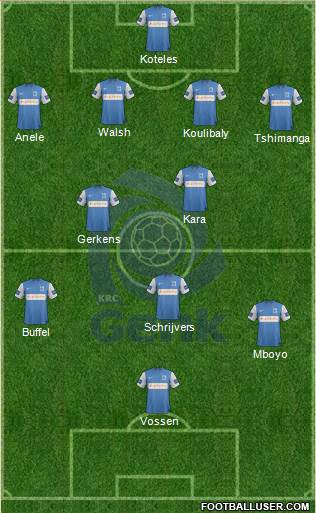 K Racing Club Genk Formation 2014