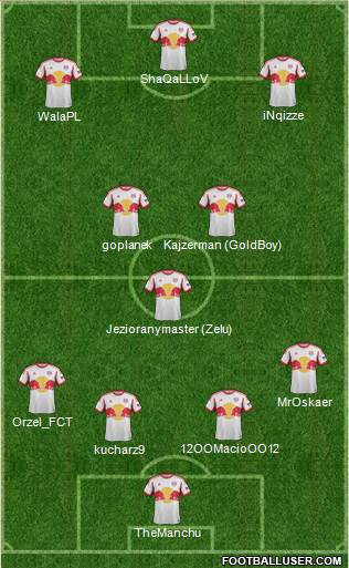 New York Red Bulls Formation 2014