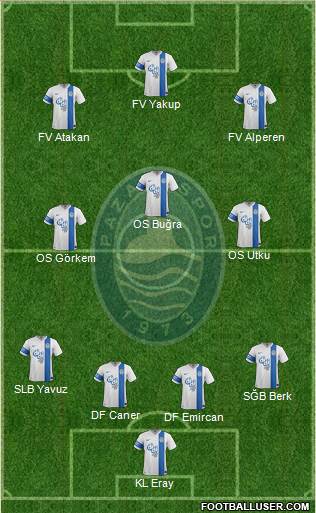 Pazarspor Formation 2014