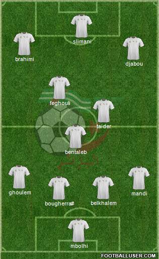 Algeria Formation 2014