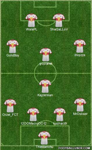 New York Red Bulls Formation 2014