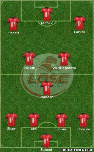 LOSC Lille Métropole Formation 2014