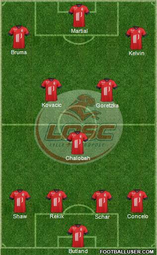 LOSC Lille Métropole Formation 2014