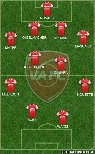 Valenciennes Football Club Formation 2014