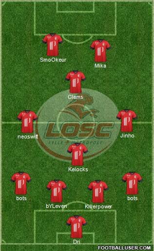 LOSC Lille Métropole Formation 2014