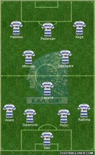 KAA Gent Formation 2014