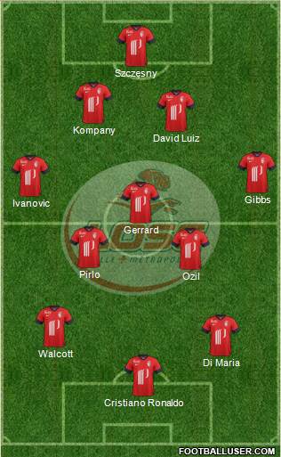 LOSC Lille Métropole Formation 2014