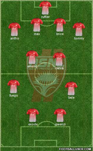 A.S. Nancy Lorraine Formation 2014