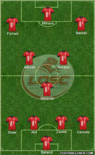 LOSC Lille Métropole Formation 2014