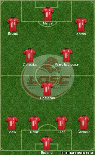 LOSC Lille Métropole Formation 2014