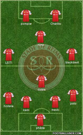 Stade de Reims Formation 2014