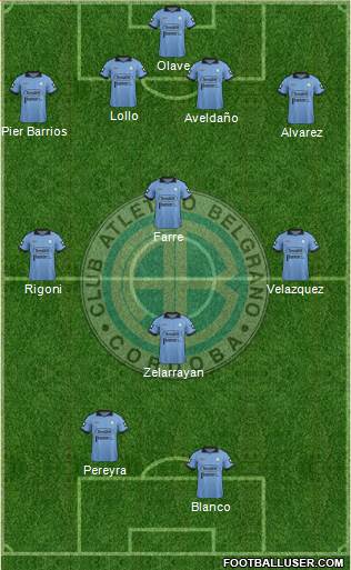 Belgrano de Córdoba Formation 2014