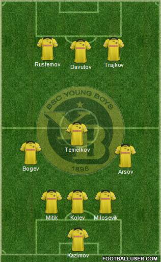 BSC Young Boys Formation 2014