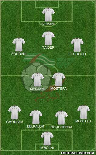 Algeria Formation 2014