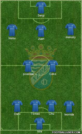 Xerez C.D., S.A.D. Formation 2014