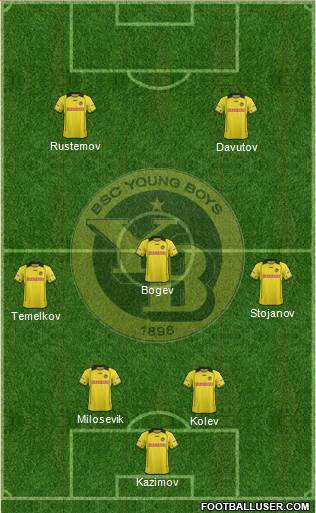 BSC Young Boys Formation 2014