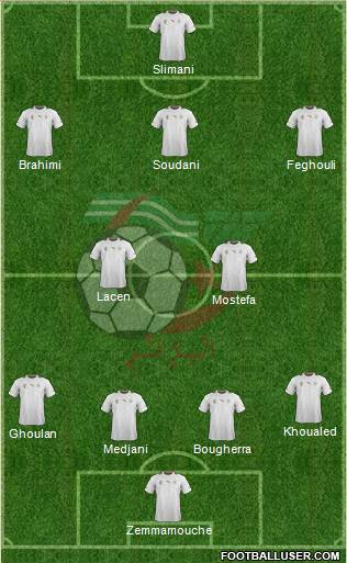 Algeria Formation 2014