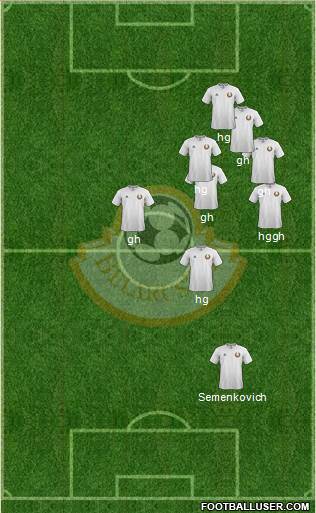 Belarus Formation 2014