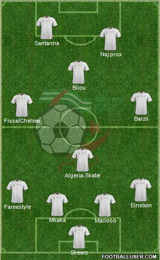 Algeria Formation 2014