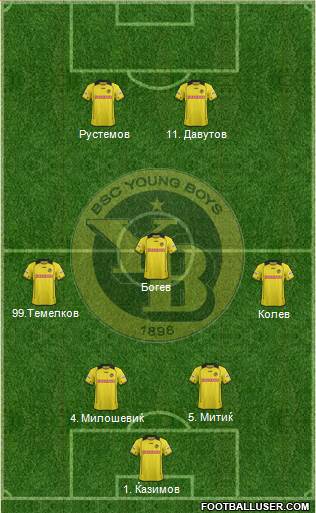 BSC Young Boys Formation 2014