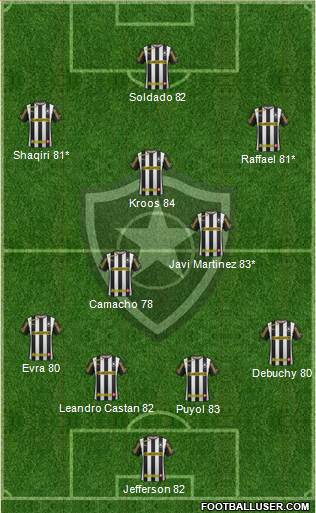 Botafogo FR Formation 2014