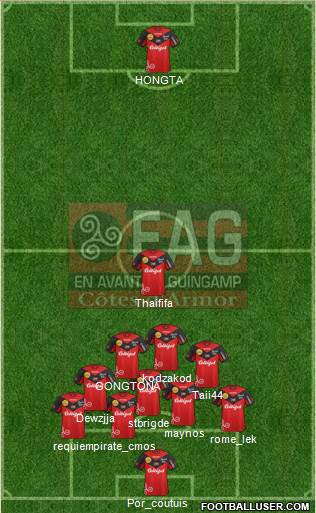 En Avant de Guingamp Formation 2014