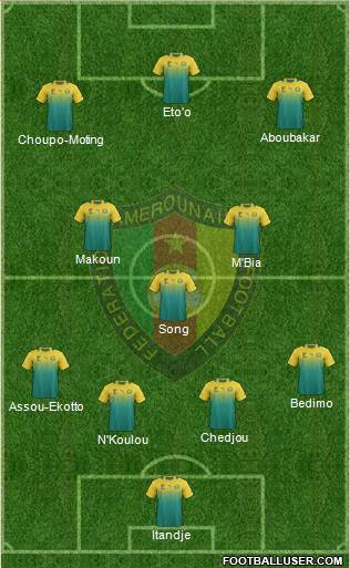 Cameroon Formation 2014