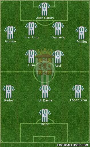 Córdoba C.F., S.A.D. Formation 2014