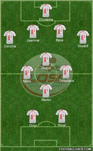 LOSC Lille Métropole Formation 2014