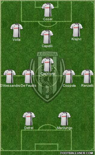 Cesena Formation 2014