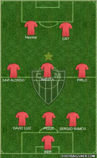 C Atlético Mineiro Formation 2014