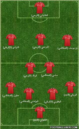 Tunisia Formation 2014