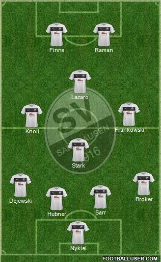 SV Sandhausen Formation 2014