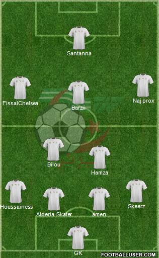 Algeria Formation 2014