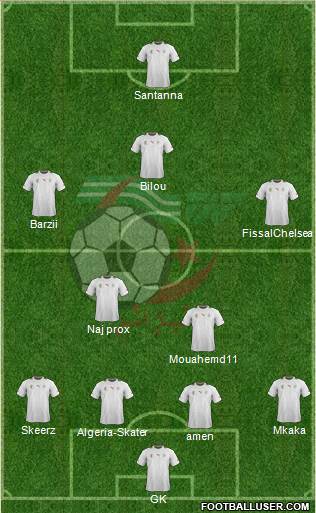 Algeria Formation 2014