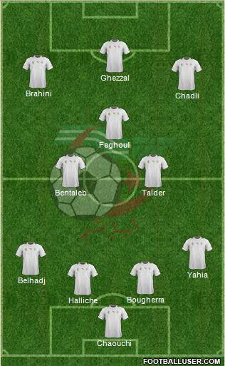 Algeria Formation 2014