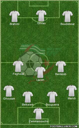 Algeria Formation 2014