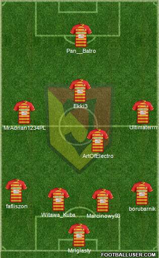 Jagiellonia Bialystok Formation 2014